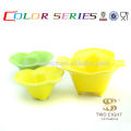 Farben Druck Küchenutensilien, chinesische Emaille dekoriert Snack Schüssel für Großhandel